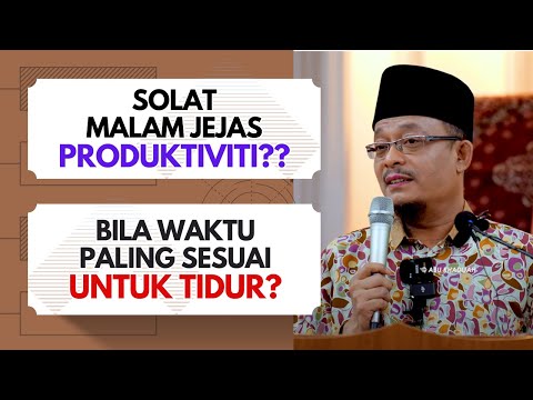 HANYA 6 Golongan Dibenarkan Tidur Lambat 