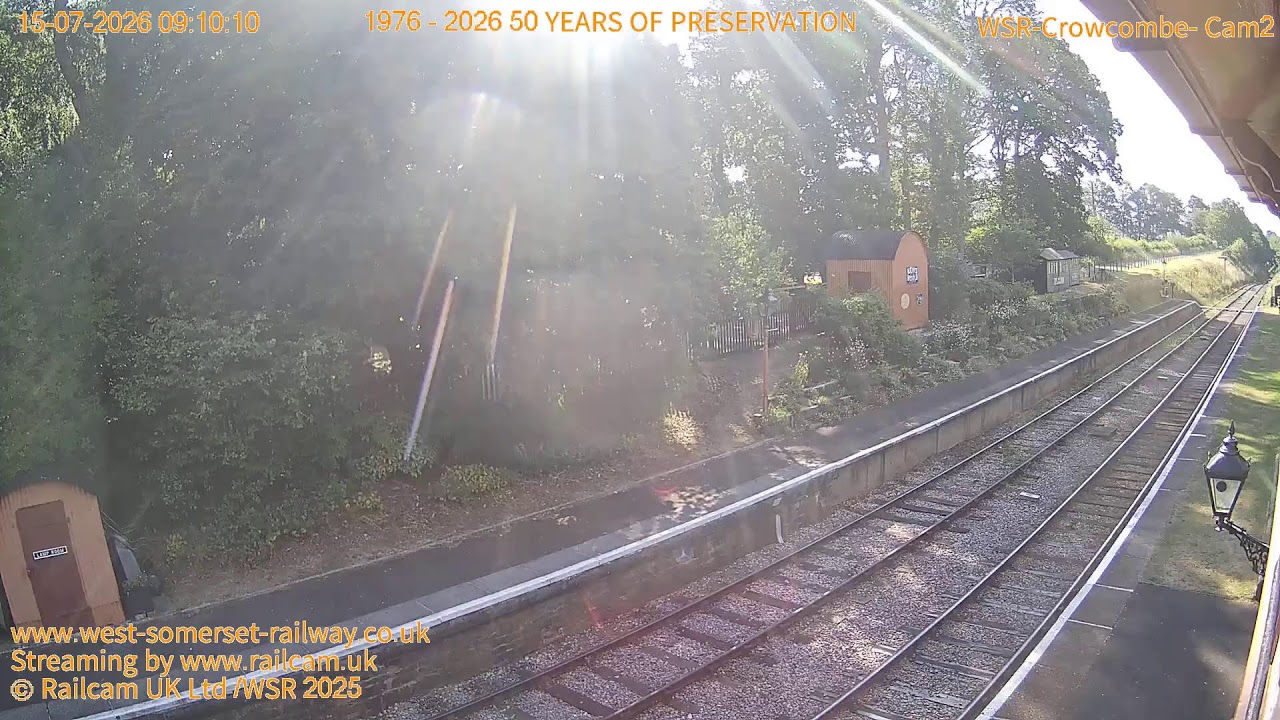 Live webcam view of Crowcombe Heathfield Track View