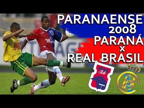 Gols Paraná Clube 3 x 0 Real Brasil - Paranaense 2008 (24/02/2008)