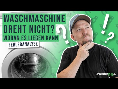 Waschmaschine dreht nicht mehr - Fehleranalyse