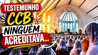 Testemunho CCB - Deus do impossível #ccb #fe #hinosccborquestrado