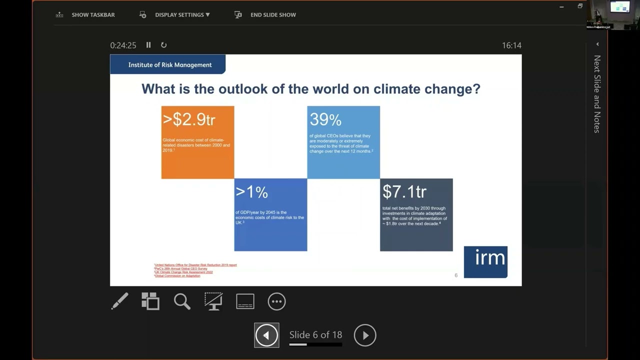 Climate Resilience Strategies for the Financial Services Sector   17 May 2023