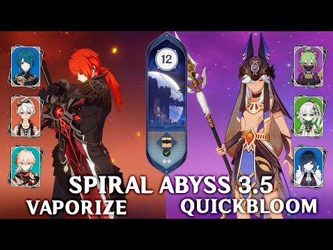 Diluc c1 Vaporize and Cyno c0 Quick Bloom. Spiral Abyss 3.5 - Floor 12 9 Stars