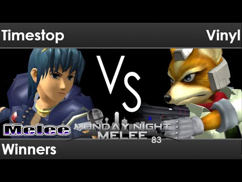 MNM 83 - Timestop (Marth, Falco) vs AWOL | Vinyl (Fox, C Falcon) Winners - Melee