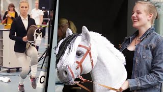 Teen Jumps More Than 4 Feet Pretending to Be a Horse