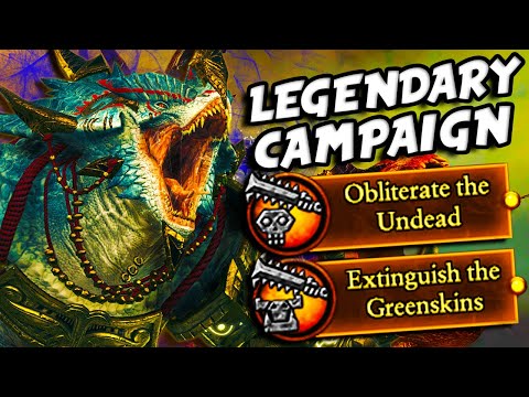 I Beat Total Warhammer 3 On Legendary Difficulty As Kroq-gar!
