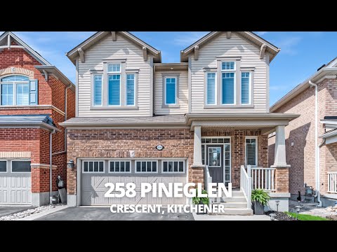 Marvellous Mattamy Wildflowers Family Home - 258 Pineglen Crescent - Kitchener Real Estate Video