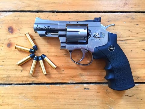 REVIEWING DAN WESSON ASG REVOLVER - LEAD PELLET .177