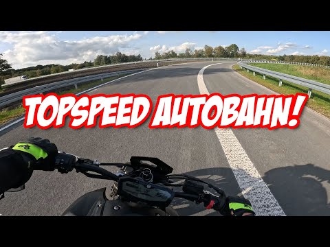 So SCHNELL FÄHRT meine Yamaha MT 07 mit 75PS auf der Autobahn! | Hartriders