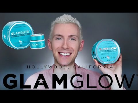 GLAMGLOW THIRSTYMUD HYDRATING TREATMENT REVIEW | FACE MASK TRY-ON + DEMO