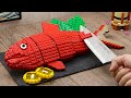 Catch Fillet A LEGO RARE Salmon Fish Recipes Amazing Cutting Skills Compilation