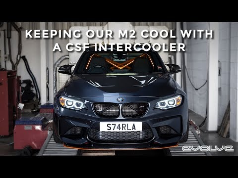 Testing a CSF Intercooler on our F87 M2 GTS