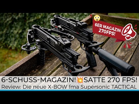 Crossbow Review: The Supersonic Tactical from X-BOW FMA offers 6 shots at 270fps
