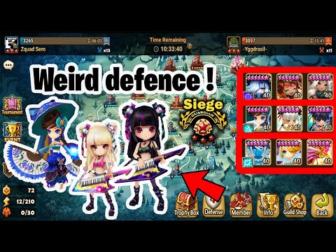 G3 SIEGE - 1v1 -Yggdrasil- v Zquad Sero (Summoners War)