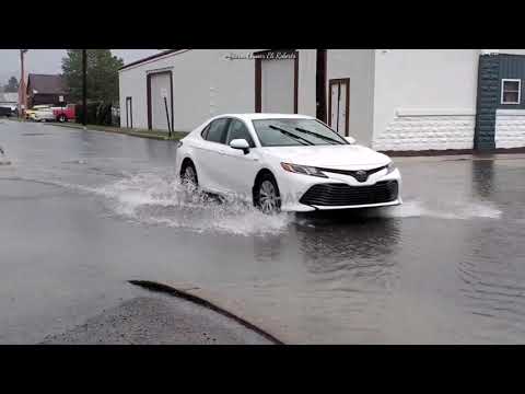 Roads Under Water! Flash Flooding!