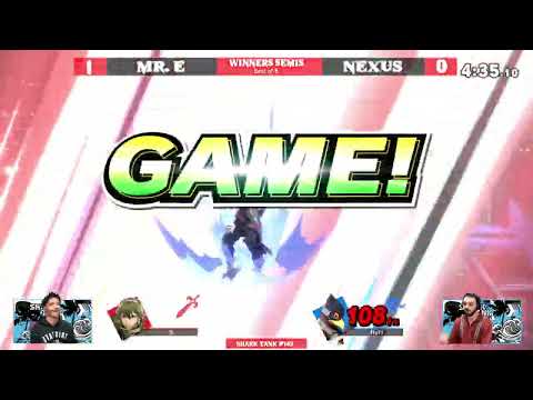 Shark Tank #142 Winners Semi Final - OA FC | Nexus (Falco) Vs. FC | Mr. E (Lucina) - SSBU Tournament
