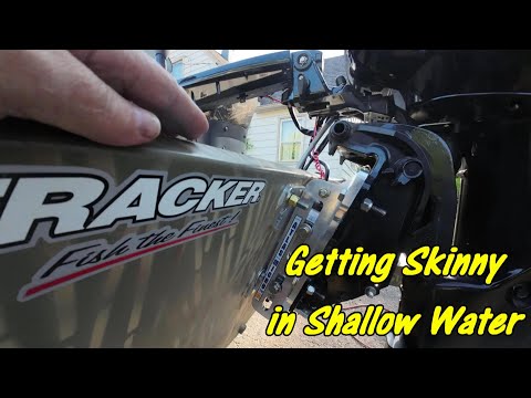 TH Marine Atlas Micro Jack Plate on Grizzly Tracker 1654 with 40hp Mercury