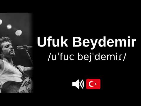 How to pronounce Ufuk Beydemir (CORRECTLY!)