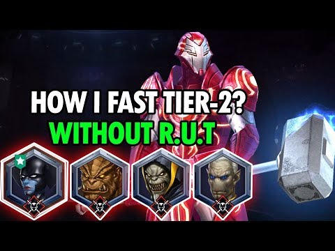 No Use RUT: Fast Tier-2 - Iron Hammer Vs All WBU Stage 1 - MARVEL Future Fight