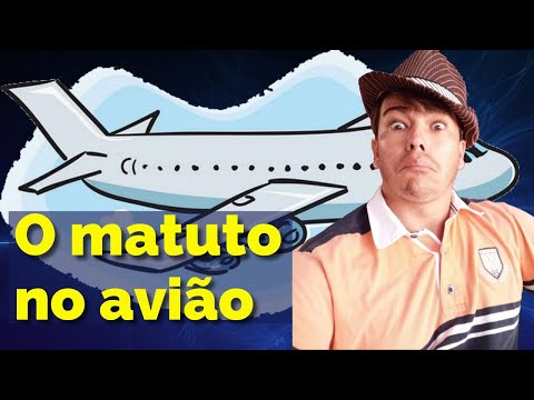 O matuto no avião 🤣