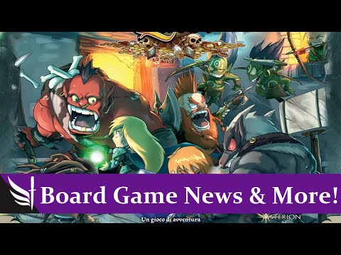 Arcadia Quest Review! Board Game News! Essen Digital Games! JestaThaRogue Board Game Show Episode 3