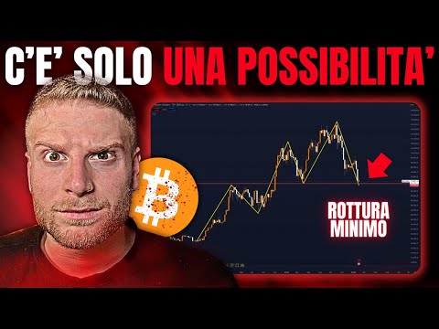 🚨BREAKING🚨Bitcoin, Questo Livello è STATO VIOLATO!📉 E adesso ?! | CRYPTO NEWS