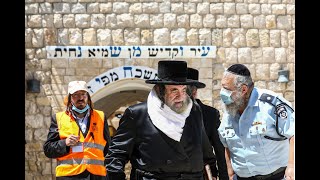 היסטוריה: האדמו''ר מויזני'ץ במירון, ל''ג בעומר תש''פ