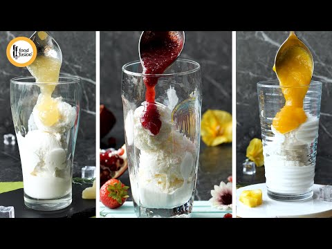 Ice Cream Soda Floats 3-ways Recipe By Food Fusion