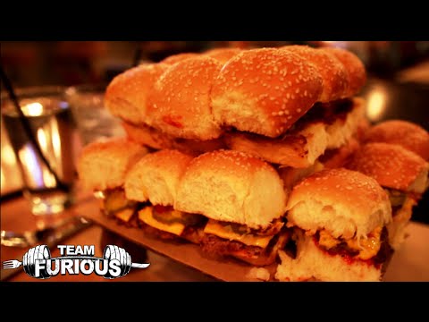 24 Burgers in 24 Minutes Challenge Video