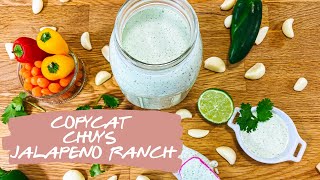 The One With the Copycat Chuy's Jalapeno Ranch