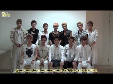 [EXOTICSUBS] 130809 Tudou Music Greeting - EXO {ENG SUB}