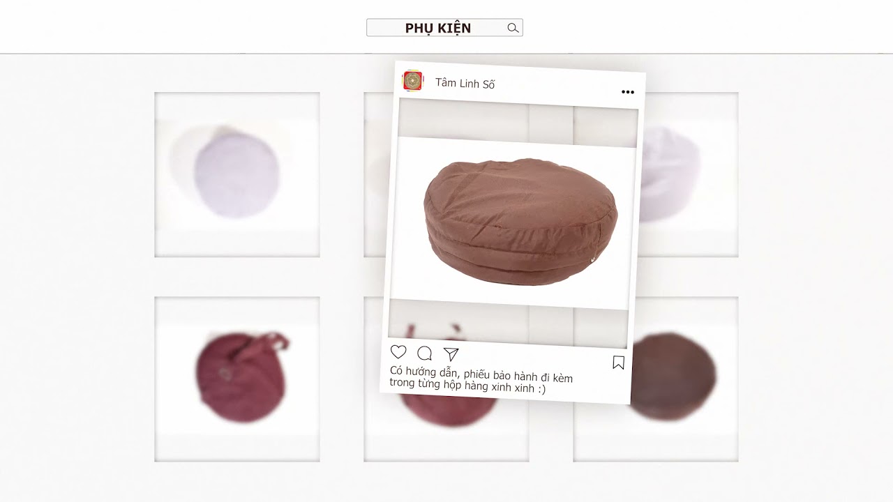 Gối bồ đoàn vỏ đậu ngồi thiền cao cấp  kê lưng kê đầu mát lành tự nhiên 100% - 28x25x6cm nhiều màu