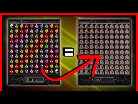 How To Turn Random Perfect Gems Into DOZENS of Jah Runes - Diablo 2 Resurrected