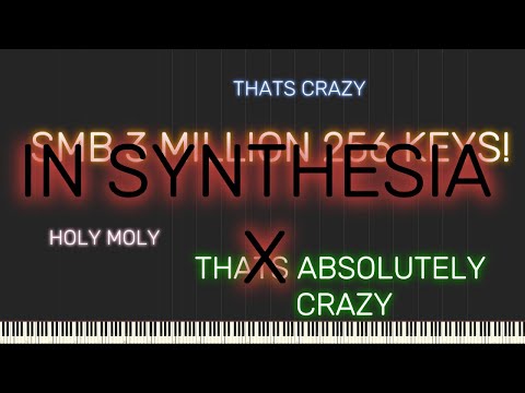 SMB 3 million special in 256 keys synthesia X