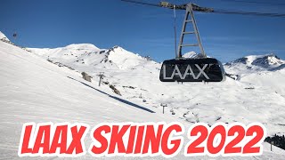 Laax Skiing || Laax Snowboarding