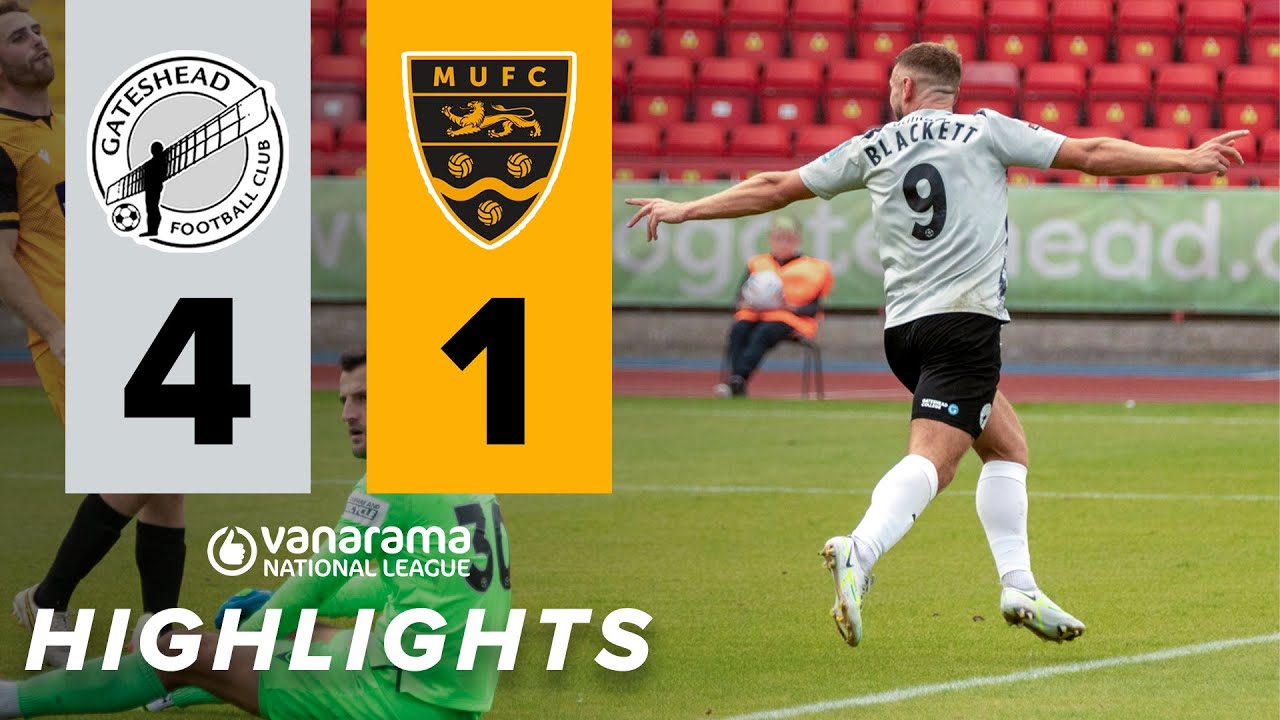Gateshead 4-1 Maidstone United