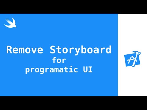 No Storyboard | Programmatic UI | Swift