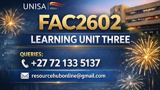 Download lagu FAC2602 LEARNING UNIT THREE mp3