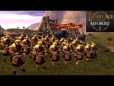 BATTLE FOR THE DRAGONFIRE VALLEY (Battle Replay) - Third Age: Total War (Reforged)