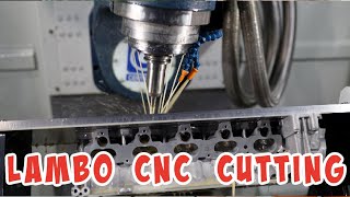 Digitizing & CNC Cutting a Lamborghini Huracán Head | Part 2