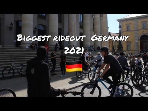 Biggest Rideout Germany 🇩🇪 *200riders* (we took over Munich)