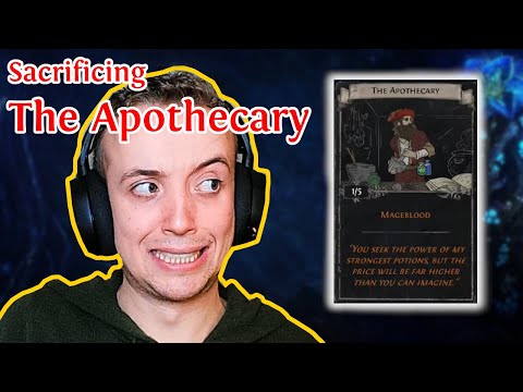 PATH OF EXILE 3.18 - SACRIFICING MY APOTHECARY CARD - PLEASE ONE TIME LUCKY!!