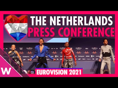 The Netherlands' Second Press Conference: Jeangu Macrooy "Birth Of A New Age" @ Eurovision 2021