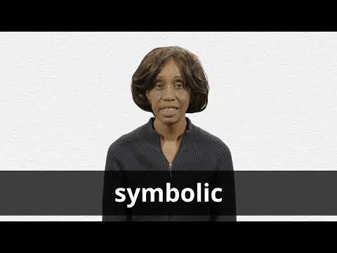 How to pronounce SYMBOLIC in American English