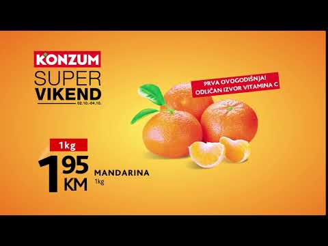 Super vikend akcija u Konzumu! 02.10.-04.10.2020.