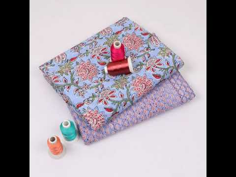 Handmade Designer Cambric Cotton Fabric