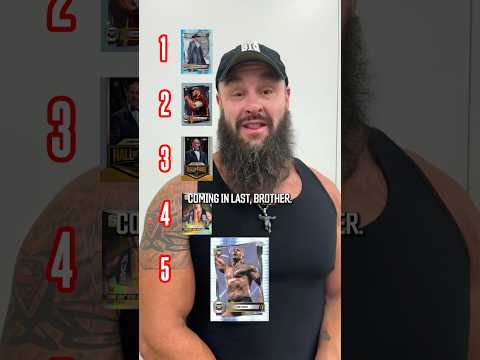 He put WHO in LAST?!? 🤯 Braun Strowman blind ranks WWE superstars!! 🔥