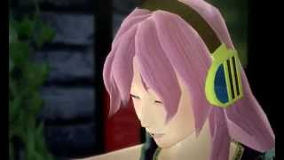 MEGURINE LUKA - Down by the salley gardens【MMD】