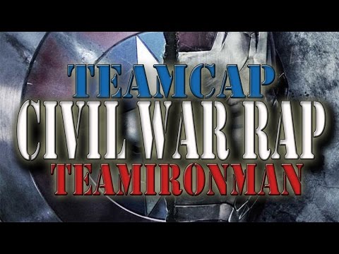 CIVIL WAR RAP | TeamCap Vs TeamIronMan | SrMecossT