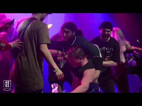 Pouya fights guy in Toronto onstage